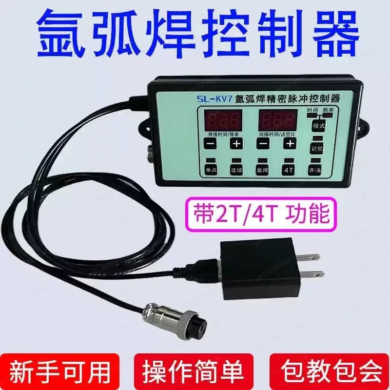 Mini Cold Welder Conversion Controller, Time Pulse Regulator for DIY TIG Welder Upgrade & Stainless Steel Spot Welding