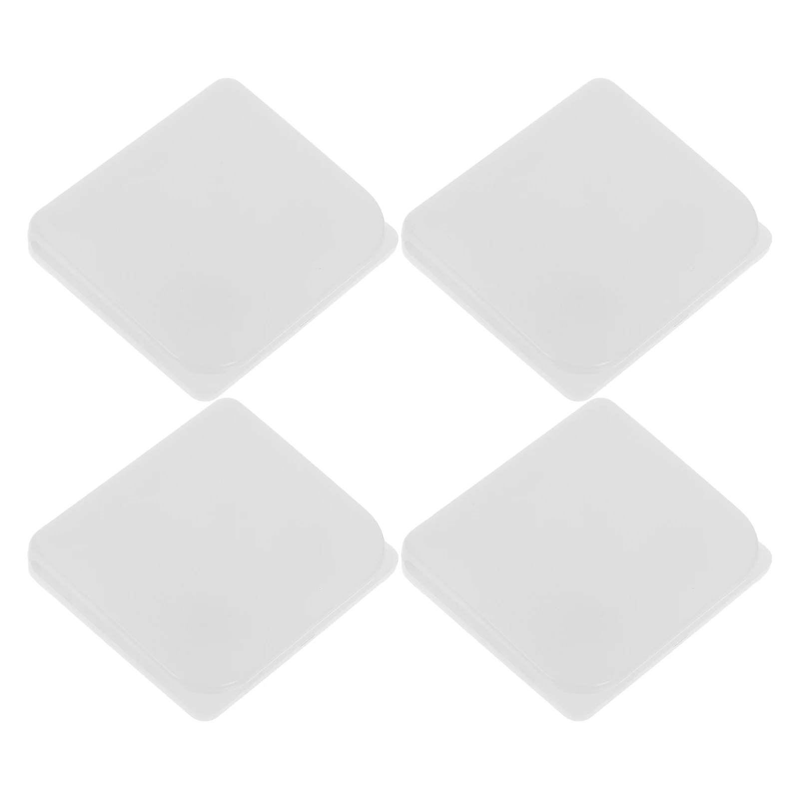 

4Pcs Shower Curtain Clips Self Adhesive Water Splash Guards Elegant Design Multifunctional Rv Bathroom Decor Rv Curtain Holder