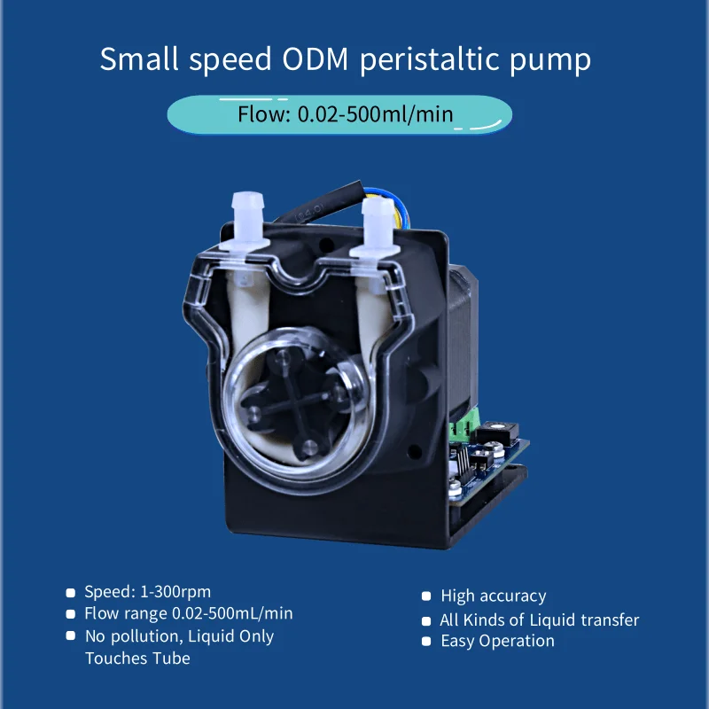 Günstiger Fabrikpreis Bioreactor Micro Flow DC Bürstenlose Peristaltikpumpe