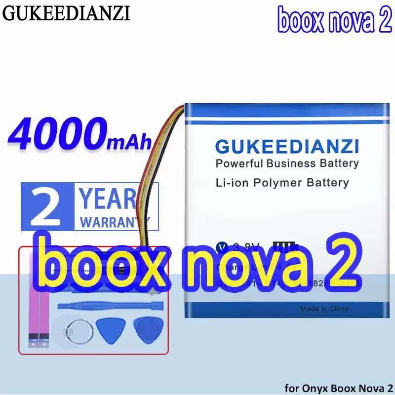 

E — аккумулятор для чтения книг для устройства чтения Onyx Boox Nova 2, 5600 мАч, долговечная работа
