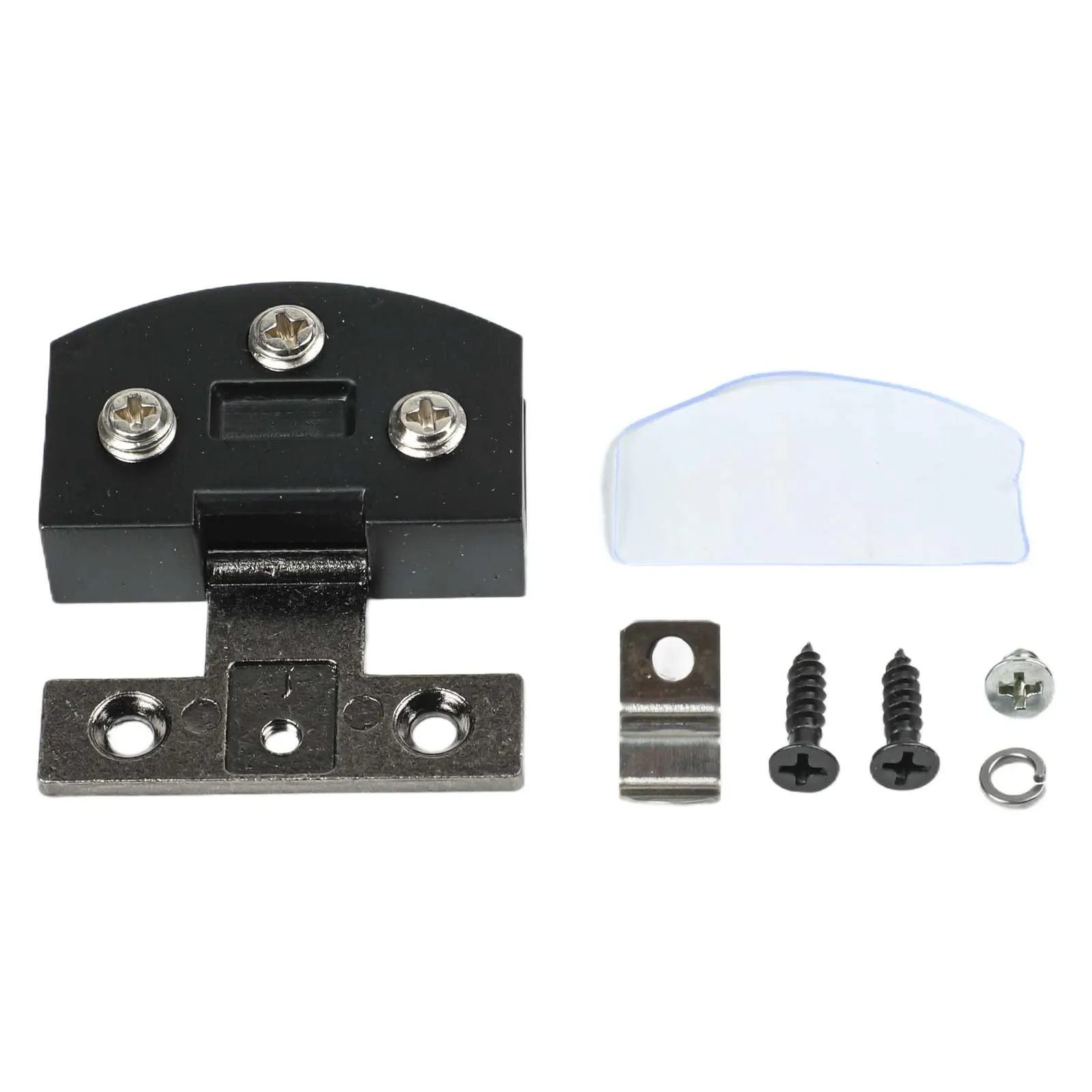 Brand New Glass Door Hinge With Screws Accessories Zinc Alloy Gate Hardware Supplies Tools Black/Silver ​Countertop