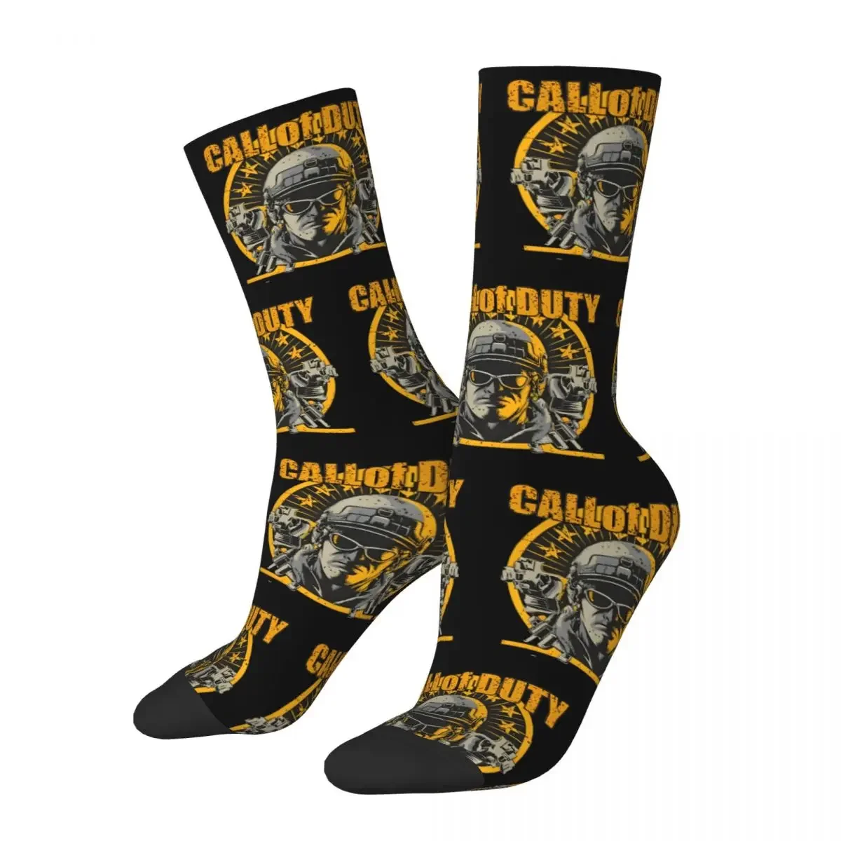 Call Of Dutys Modern Warfare Shooting Game Theme Dress Socks Merch for Women Cozy Dress Socks