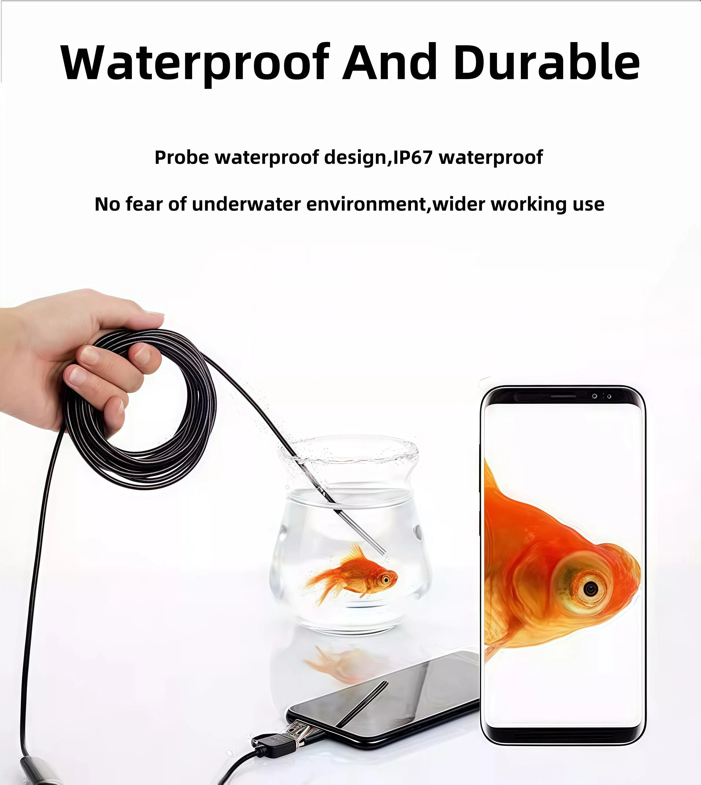 16W Pixels Mini 1.8mm CMOS Sensor Industrial Medical Flexible Endoscope Camera Module for Viewing and Recording Images