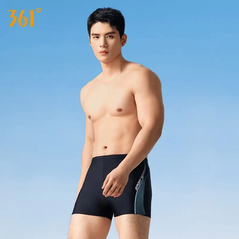 

Men Breathable Professional WaterProof Athletic Surfing Beach Swim Trunks Quick-Dry Racing Sports Bathing Briefs Swim Shorts