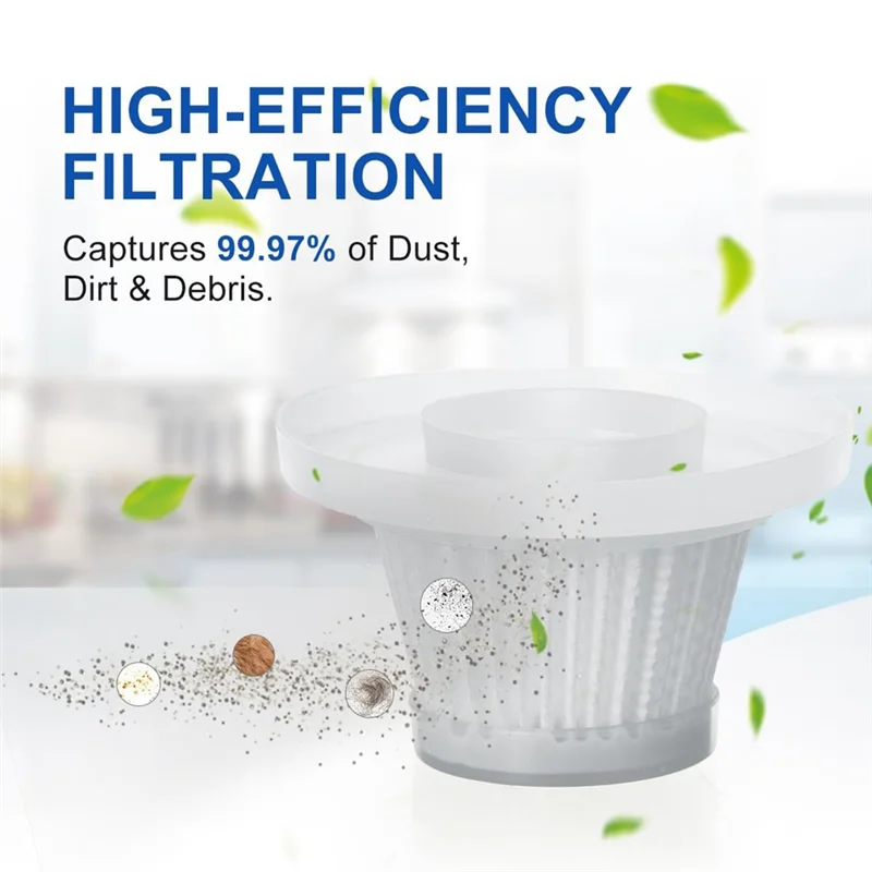 B90B-Replacement Filter For Duck Vac Compact Vacuum Cleaner, Washable Filter Accessories
