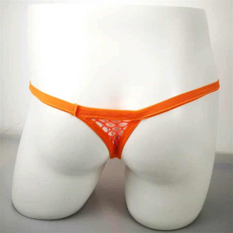 رجل تنفس ثونغ شفافة انظر من خلال مثير Tanga Hombre الشخصية بيكيني g-سلسلة مثير الحقيبة مثلي الجنس الساخن الغريبة T-الظهر #3