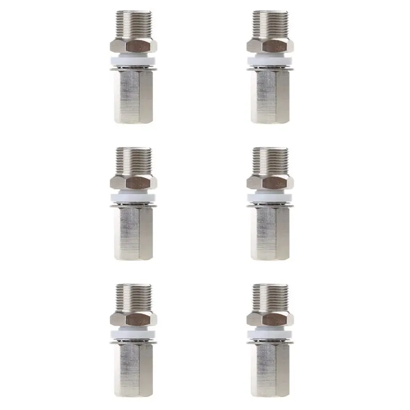 ABDE-6X S216 3/8' 24 To SO239 Antenna Mount Adapter (SO-239) To 3/8-24 Threaded Antenna Mount Adapter
