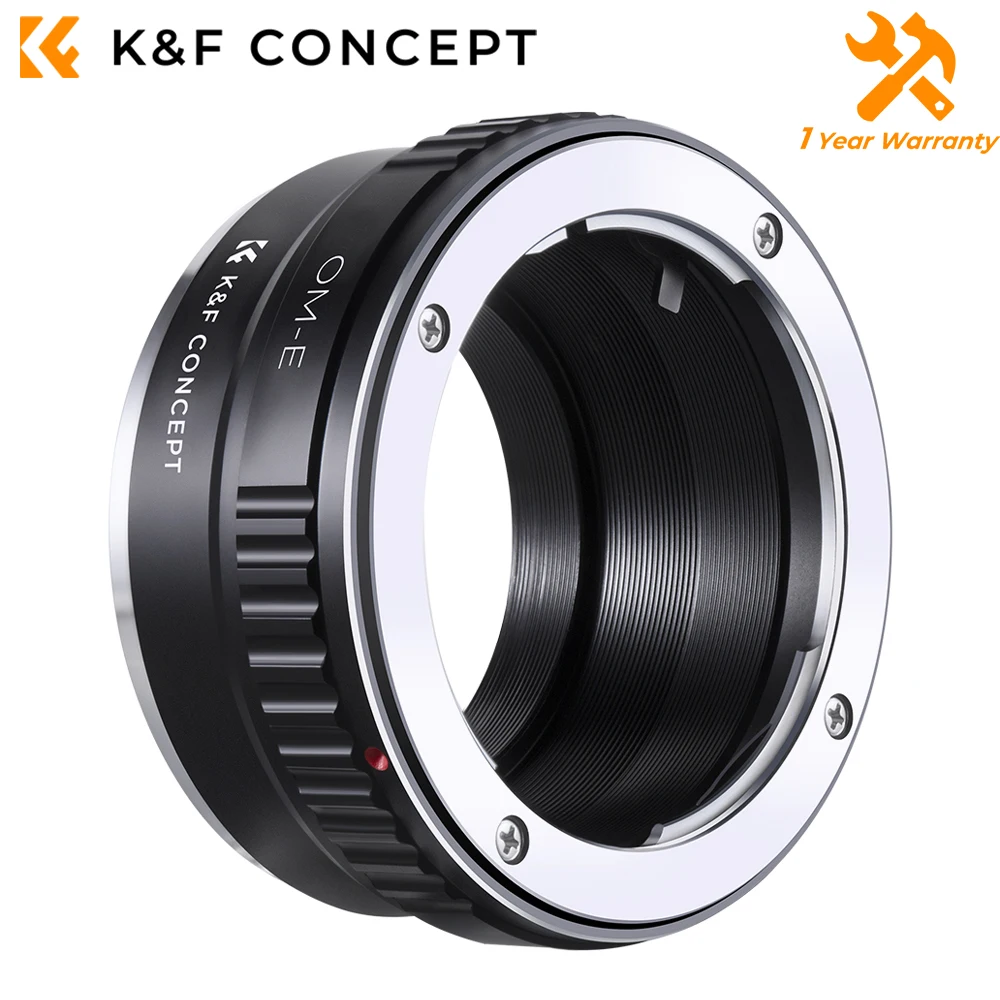 

K&F Concept Lens Adapter Ring for Olympus OM Lens to Sony NEX E mount Alpha A5000 7R A3000 A7 A7R A6000 Camera