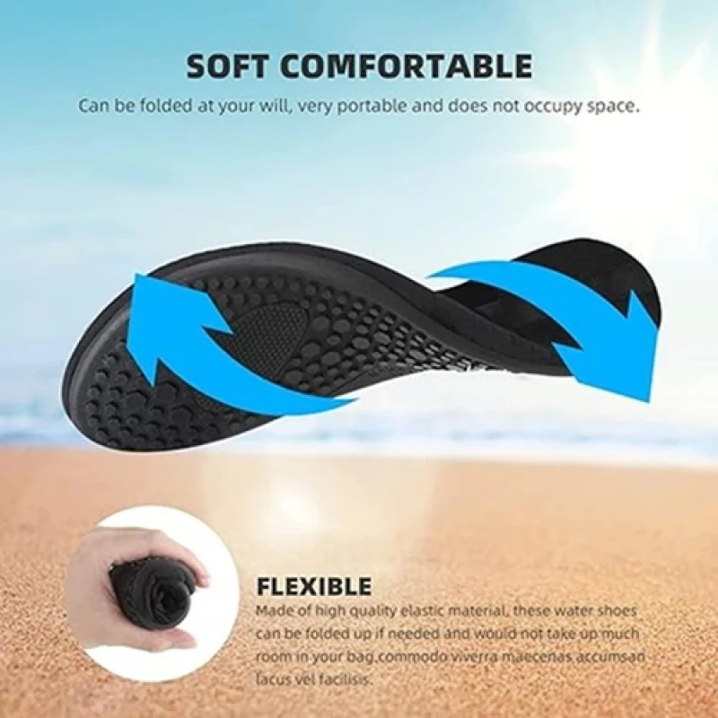 Quick Drying Sneaker Non-Slip Wading Shoes Swimming Diving Socks Beach Barefoot Shoes Seaside Slipper For Men Women Creek Shoes