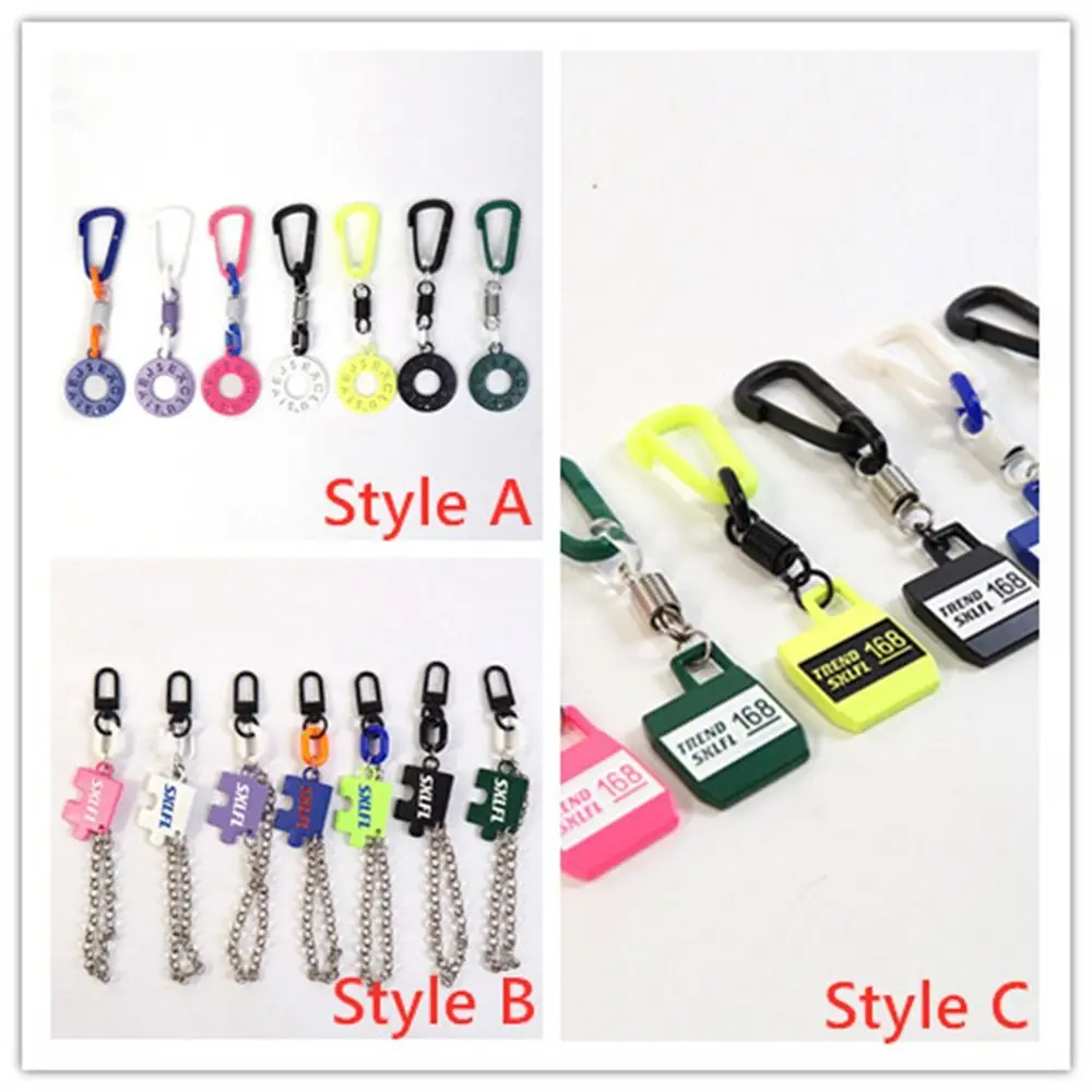 Color Rope Lanyard Keychain Phone Charm Car Keys Rope Color Key Chain Key Ring Rope Ornament Keychain Strap Clothing Decoration