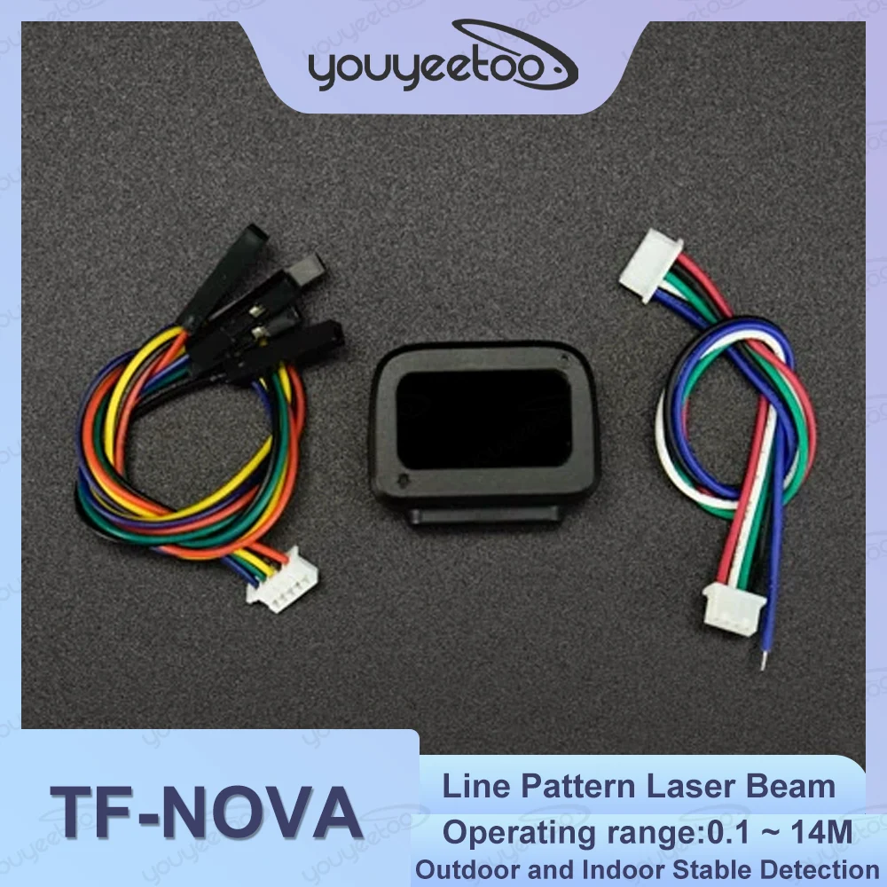 

Benewake TF-NOVA LiDAR Line Pattern Laser Beam Range 14M Outdoor and Indoor Stable Detection UART,IIC,I/O Multiple Interfaces