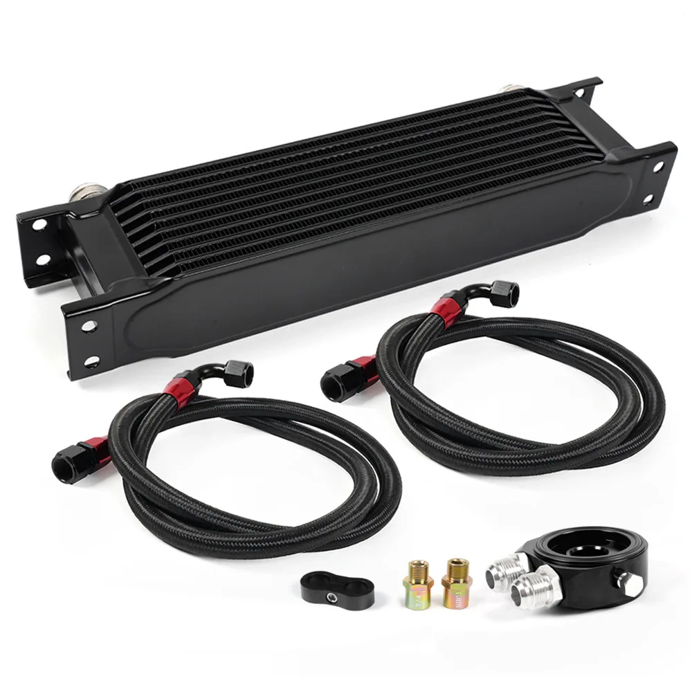 

British Type Car Engine Oil Cooler Cooling Radiator AN10 Aluminum Radiator 7/10/13/16/19/25/30 Rows