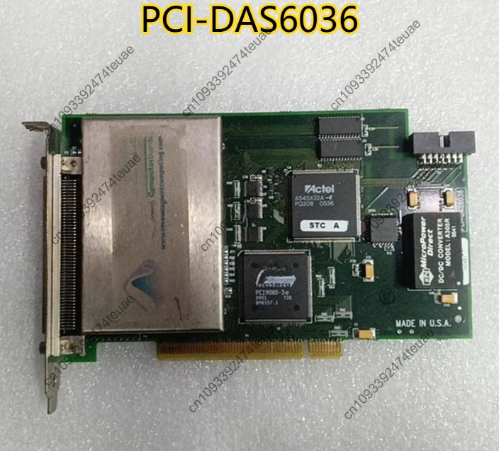 PCI-DAS6036 capture card, test OK