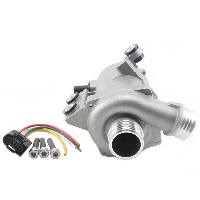 Auto Transmission Assembly Electric Coolant Thermostat Housing Electric Water Pump 11517586925 For