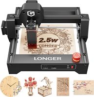 LONGER RAY5 Laser Engraver 2500mW High Precision 0.04 * 0.04mm Laser Cutter and Engraving Machine 130x130mm Working Area