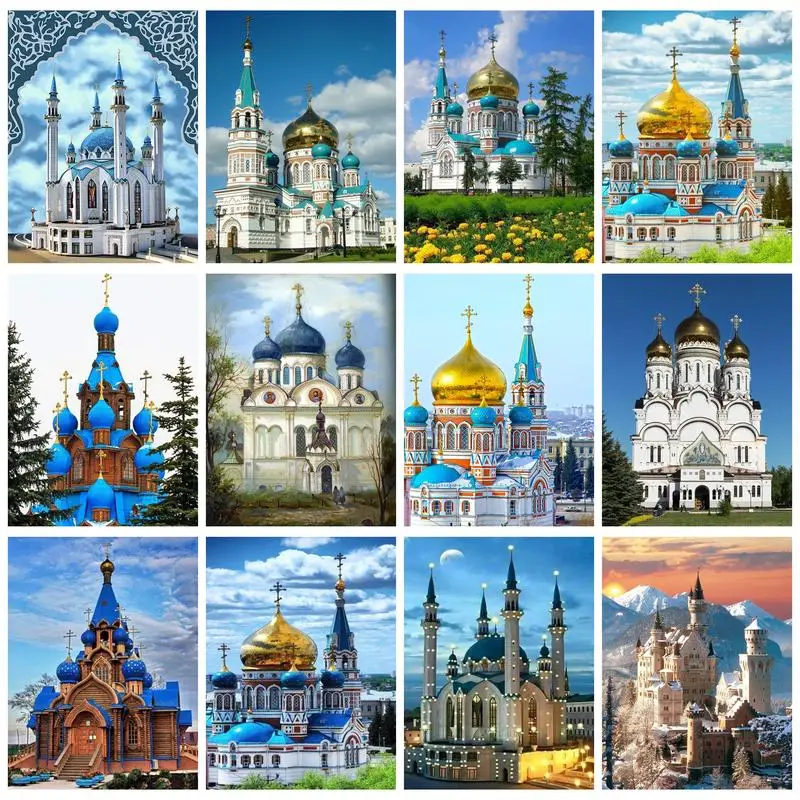 

Картина по номерам, наборы замков, рамка «сделай сам», рисунок на холсте, картина, ручная роспись, Рождественский подарок, домашний декор