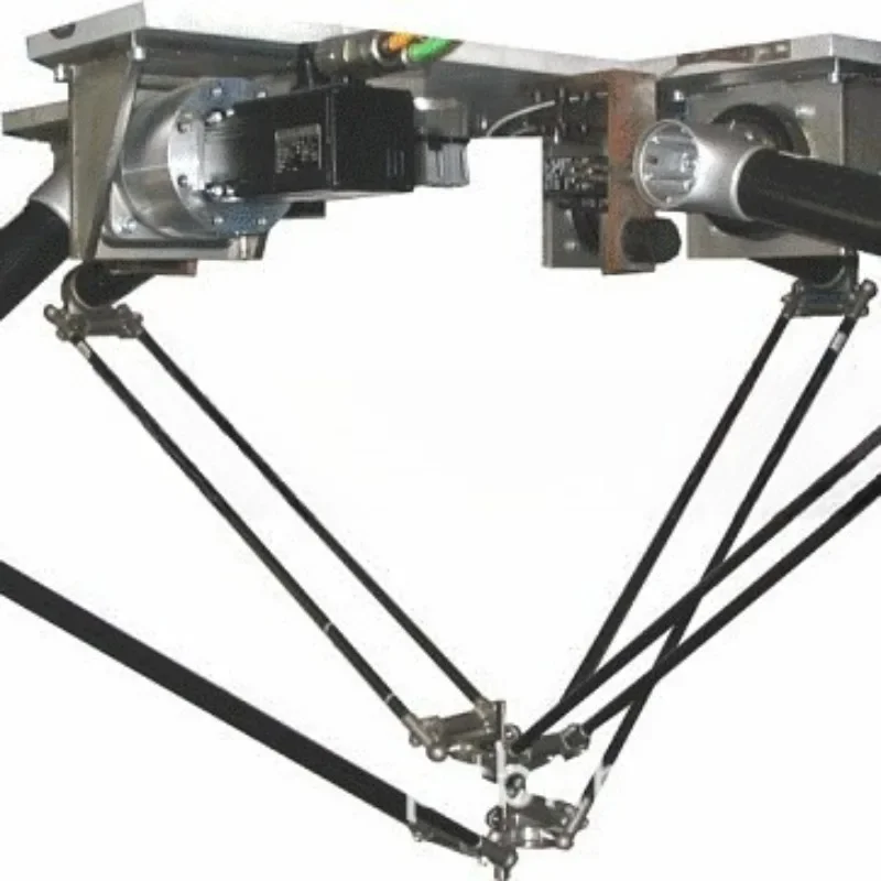 Mechanical vision image processing control system of parallel manipulator, parallel robot