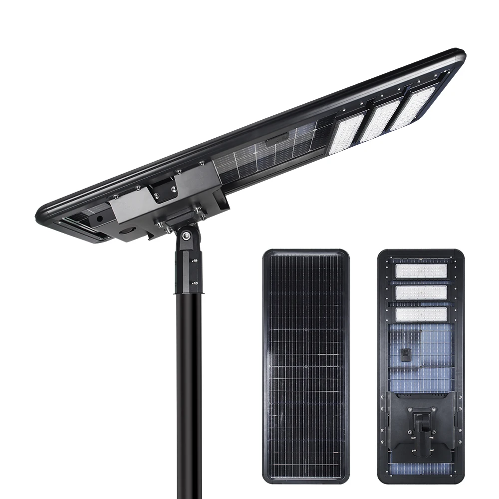 

80w All in One Integrated Outdoor Streetlight Control Waterproof Solar Powered Led Street Light