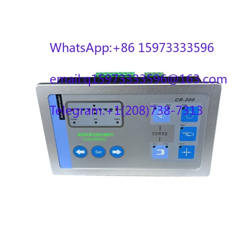 CR-300 Guide Controller CR-Q90T Correction Actuator with CR-1 Photoelectric and CR-2 Ultrasonic Sensor for Web Alignment Systems