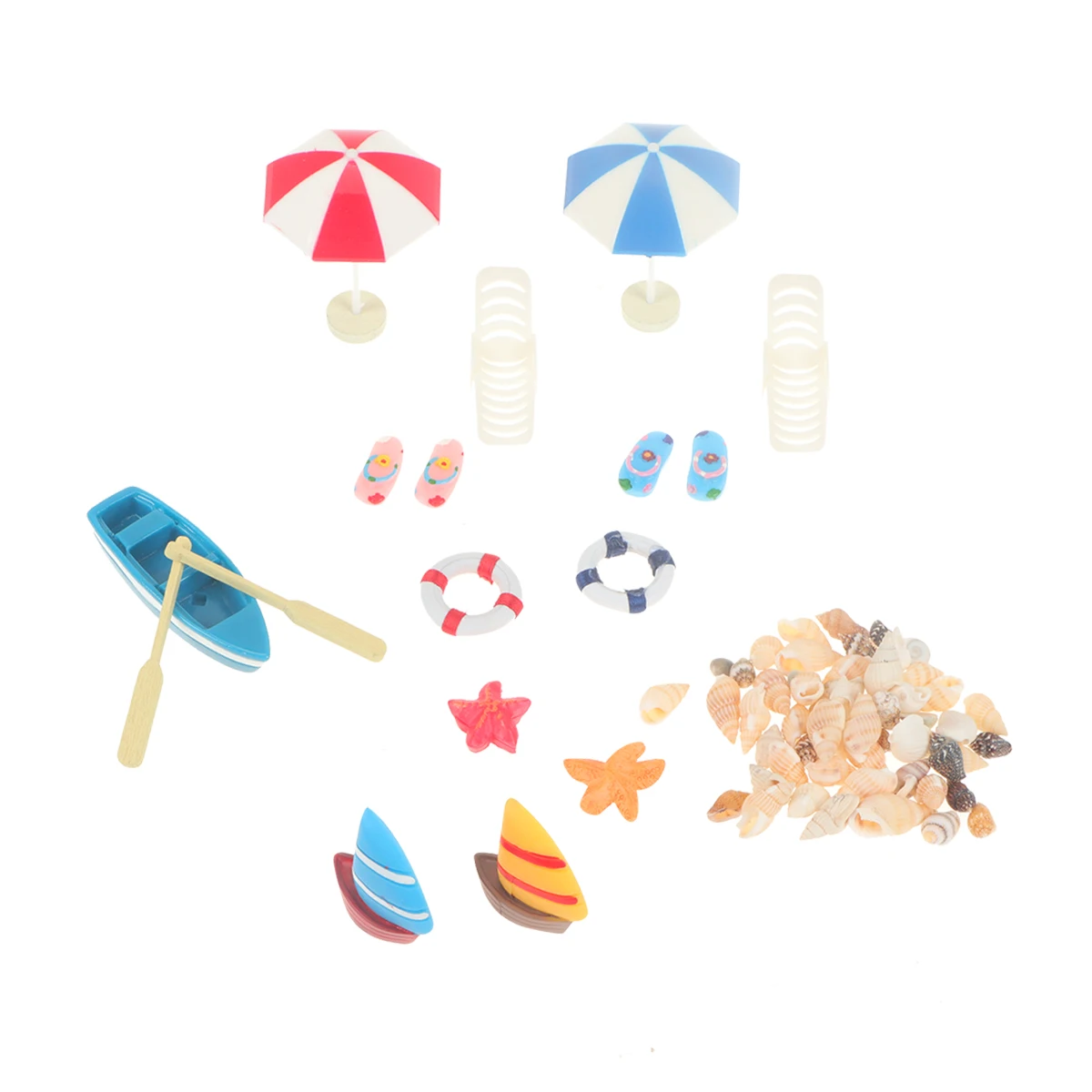 

Decoration Mini Beach Toys Kids Ornaments Shell Miniature Accessories House Child