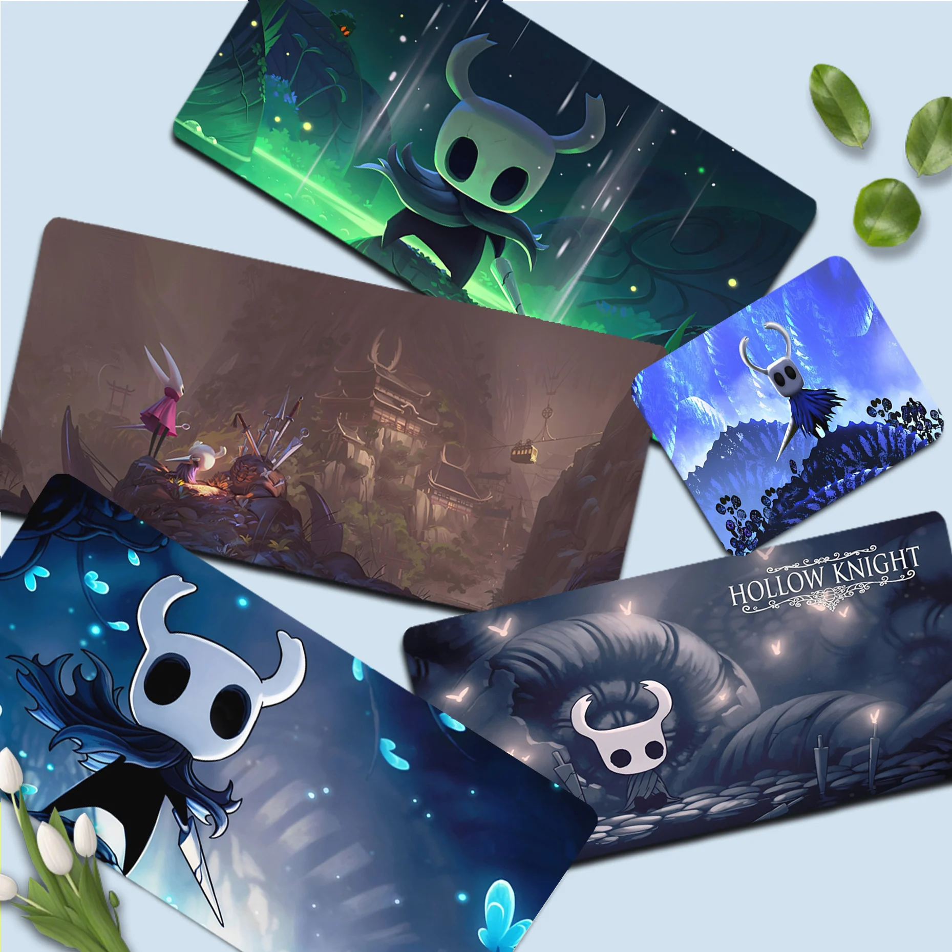 

Hollow Knights Mousepad girl pad Keyboards Mat Rubber Gaming mousepad Desk Mat Size for large Edge Locking Game Keyboard Pad