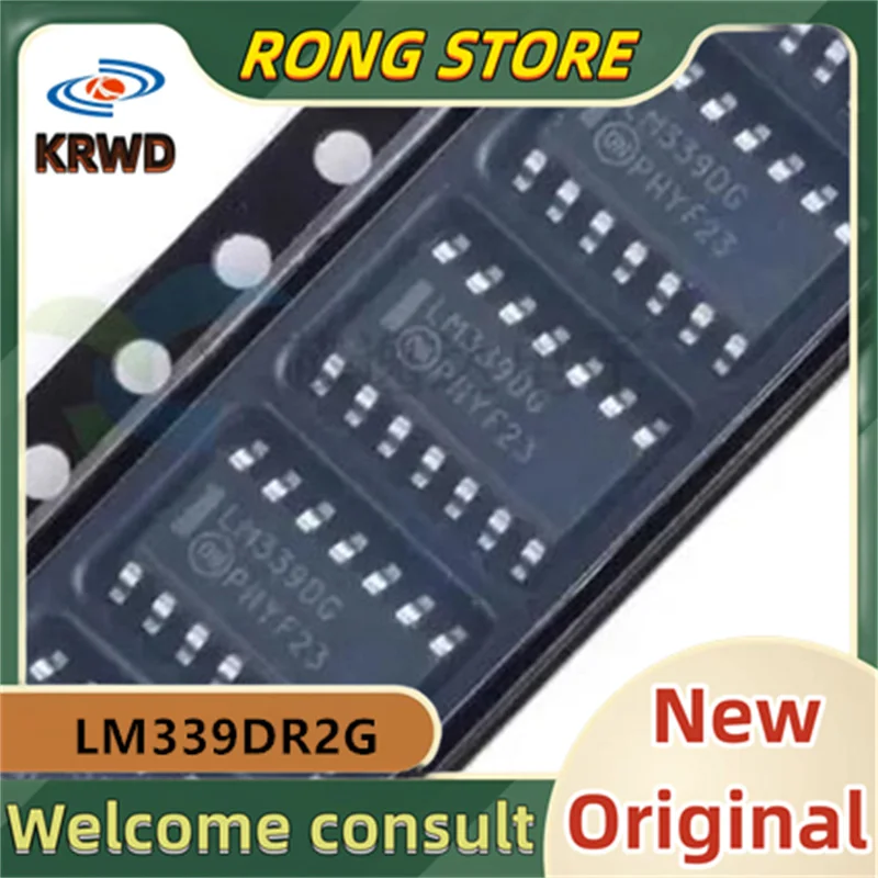 

(50 шт.) LM339DG Новый и оригинальный чип IC LM339DR2G LM339 SOP14