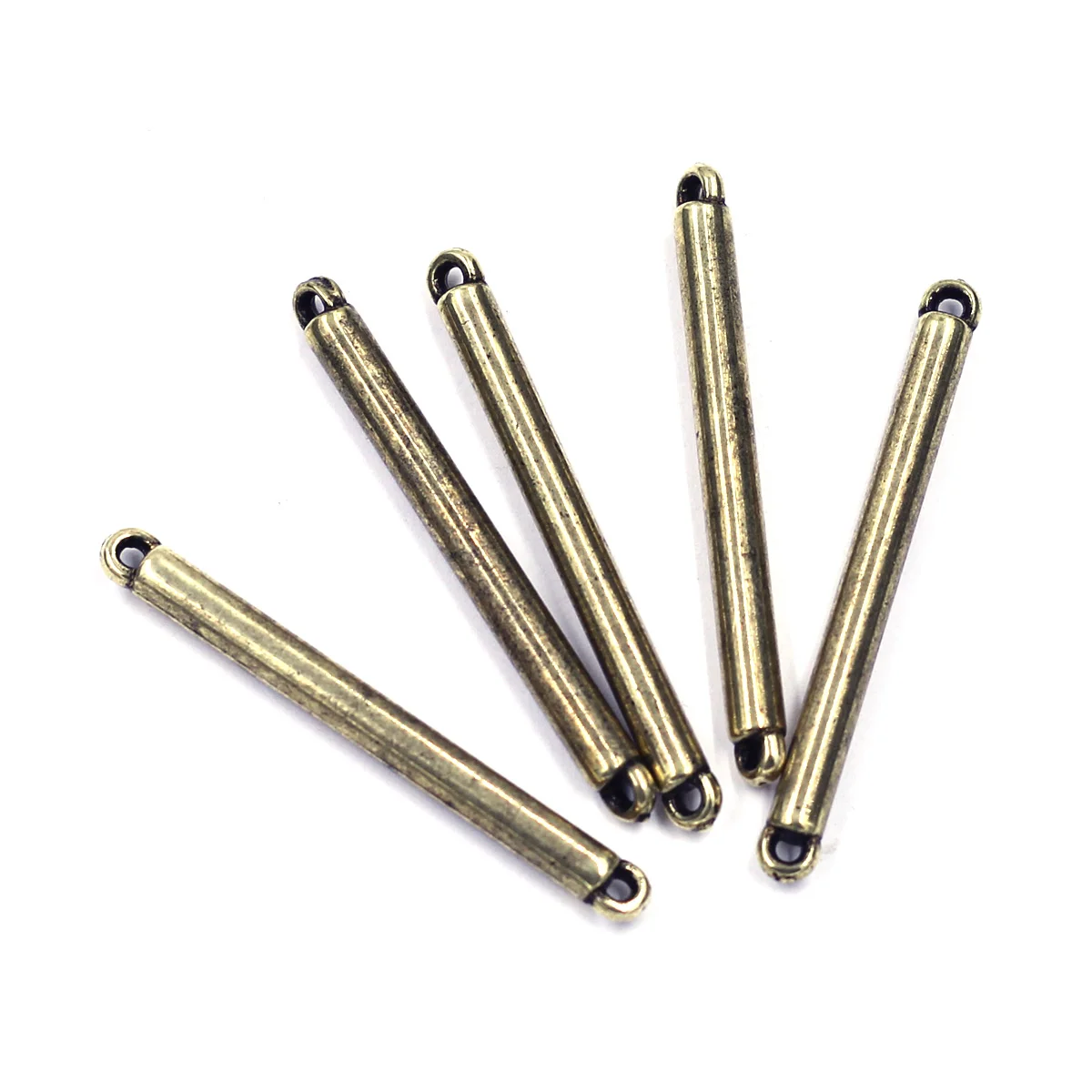 

Antique Bronze Tone Acrylic Tube Connectors Charm DIY Crafts Jewelry Making Accessories Practice Handmade Materials Findings