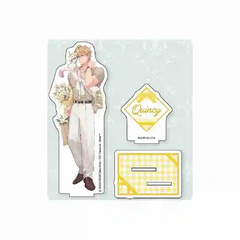 2025 مجموعة أنيمي علامة واقفة نو: كرنفال ياكومو إيدن كويا كيل لطيف الكرتون تأثيري الاكريليك حامل سطح المكتب شخصية كرتونية