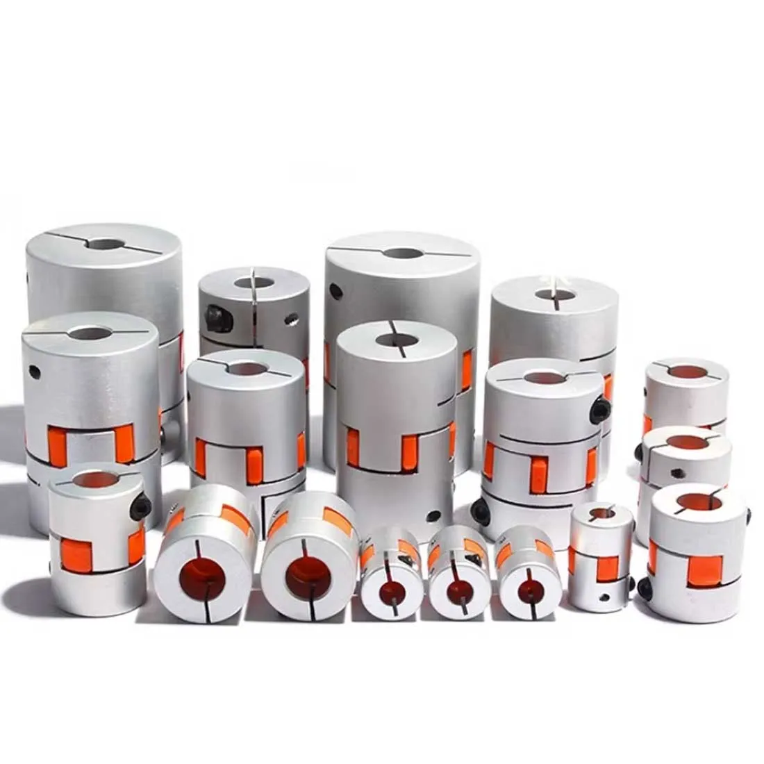 D25L30 Coupler Aluminium Plum Flexible Shaft Coupling Stepper Motor Connector CNC Rated Torque 6Nm Max 12Nm