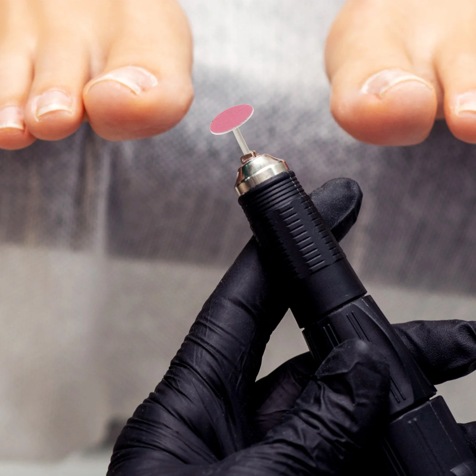 72-teilige elektrische Fuß-Hornhautentferner-Scheiben, Schleif- und Pediküre-Pads für Füße, Nagelwerkzeuge, Einweg-Rough Surfaceheel, abgestorbene Haut