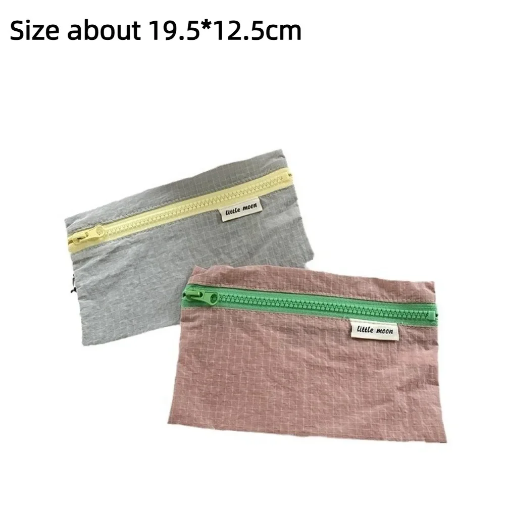 مقلمة متينة متعددة الوظائف، خفيفة الوزن، منظم قرطاسية، سحاب، محفظة للعملات المعدنية، حقيبة مكياج محمولة، اللوازم المدرسية