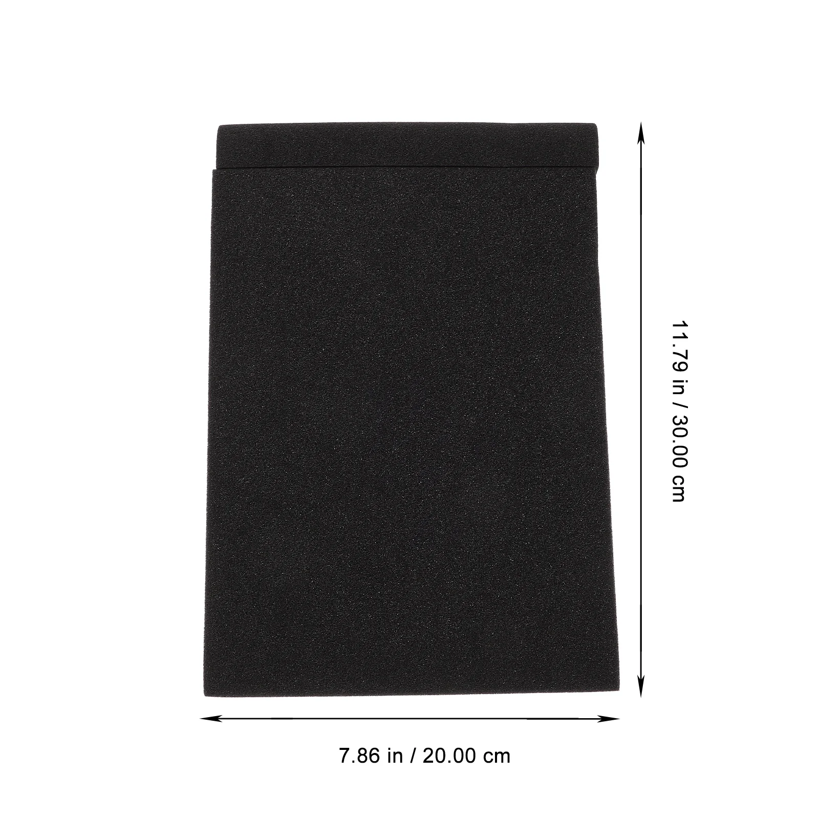 

2pcs Speaker Pads High-Density Sponge Cushion For Studio Monitor Subwoofer Audio Soundproof Soundproof Mat Mat