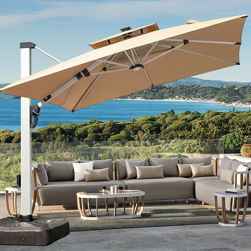 

[ZUOAN Top5 Factory]CE+MSDS+ISO+EORI Top2 Selling 18950+ Stock Outdoor Umbrella Solar Light Garden Patio Hotel Parasol