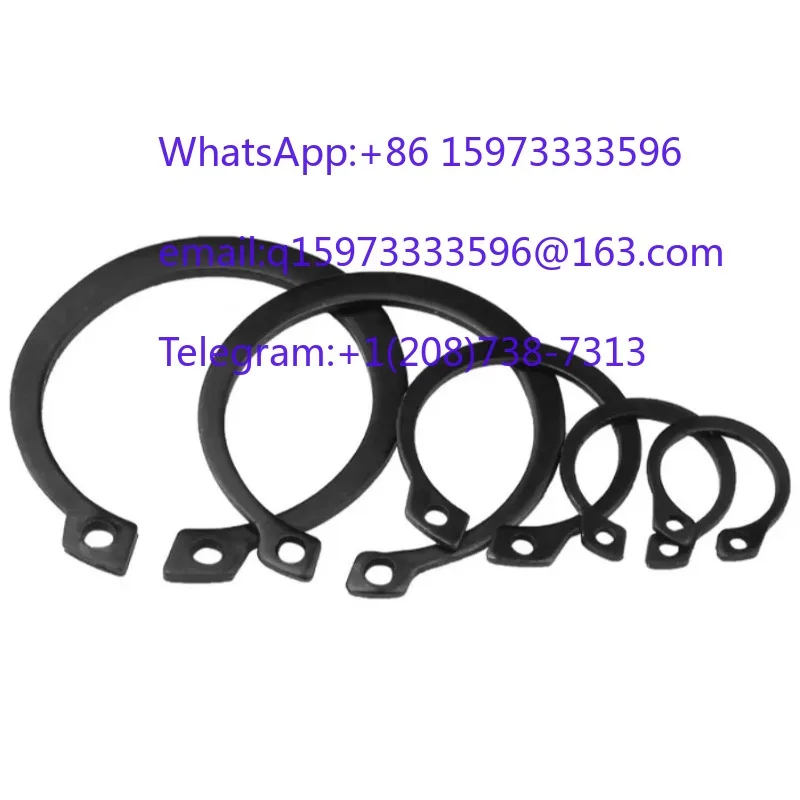 GB894 Shaft Retaining Ring External Snap Spring Anti Stripping Spot Supply for Mechanical Fastening Applications