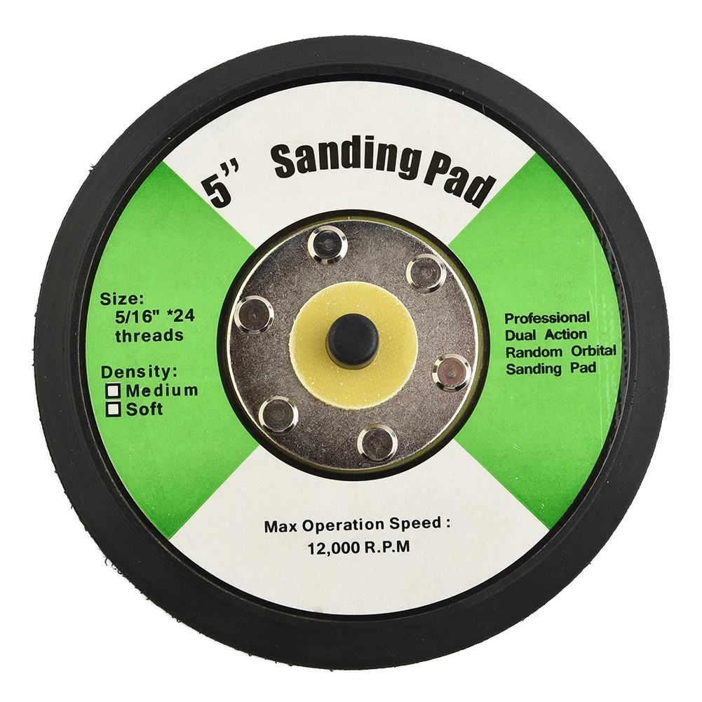 Levigatura Levigatura Tampone Strumenti 125mm 5 pollici Abrasivo E Supporto Pad Piastra Polacco Più Nuovo Pratico Protable Vendita Calda