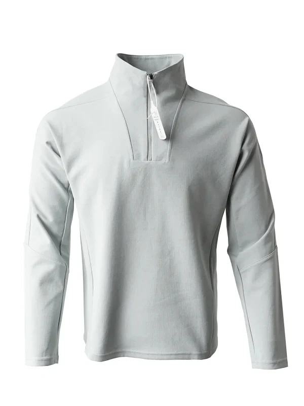 

LT Series 3D Stereo Splicing Высококачественная весенняя мужская футболка Qui Dry Long Sve Faion Urban Sle Stand Fit Long Ne D...