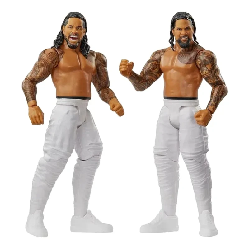 New Wwe Action Figure 16cm Pvc Statue Jimmy Jey Uso The Usso Brothers Fighting Challenge Arena World Wrestling Gladiator Toy