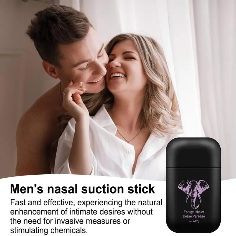 Nasal Inhaler Aromatherapy Inhaler Exciting Liquid Oil Breathe Stick Portable Effective Relief Men Pleasure  Exciter Enhancer