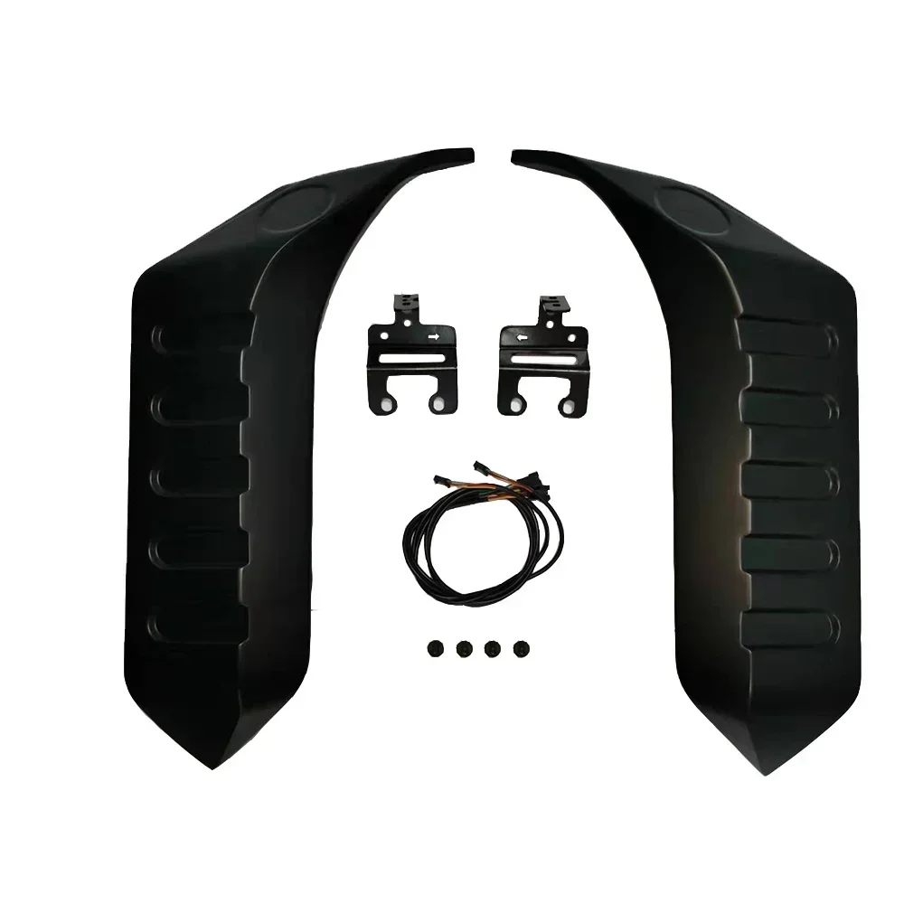 

4x4 Auto LED Tail Light Roof Spoiler Wings with Brake Turning Light Rear Spoiler for Wrangler JL JK Gladiator JT Pickup Truck