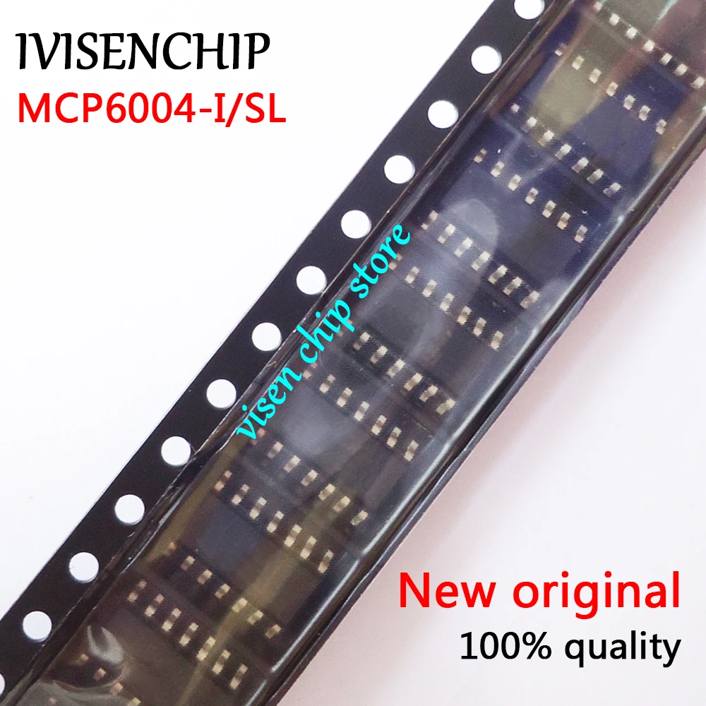 10pcs MCP6004 MCP6004-I/SL SOP-14