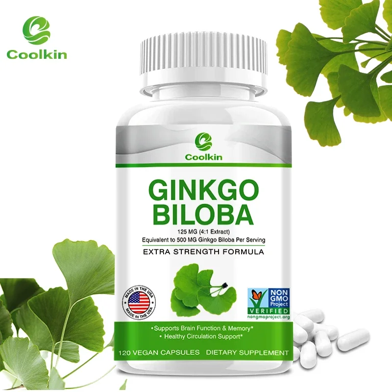 

Ginkgo Biloba - Improves Brain Memory Circulation & Cognitive Function Increases Energy