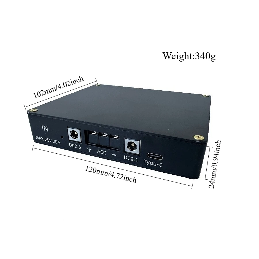 NEW 5V-25V 20A Suitable for Switching Power Supply and Linear Power Supply Sound Card DAC Raspberry Pi Amplifier
