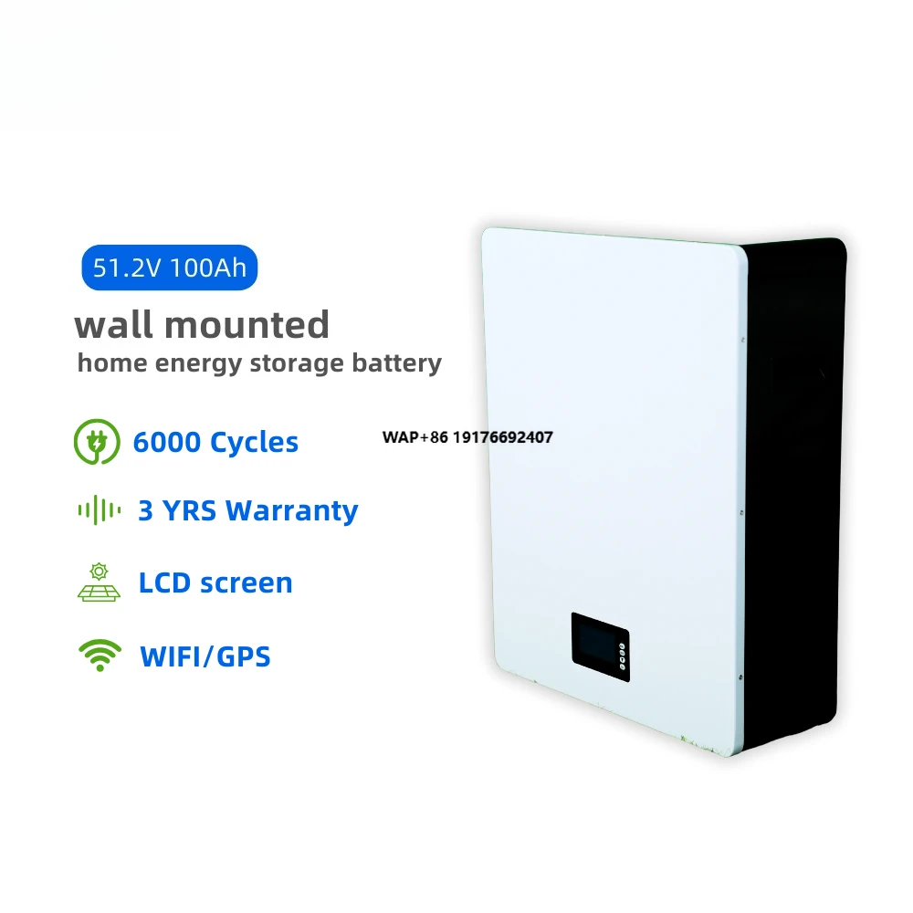

Large-Scale 5kWh Wall-Mounted Solar Backup Energy Storage Lithium Battery Power with Communication Port Split Design