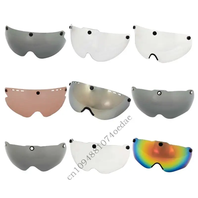 

Ударопрочные козырьки, мотоциклетные шлемы, козырьки, линзы из ПК с защитой от ультрафиолета, противотуманные, простое магнитное