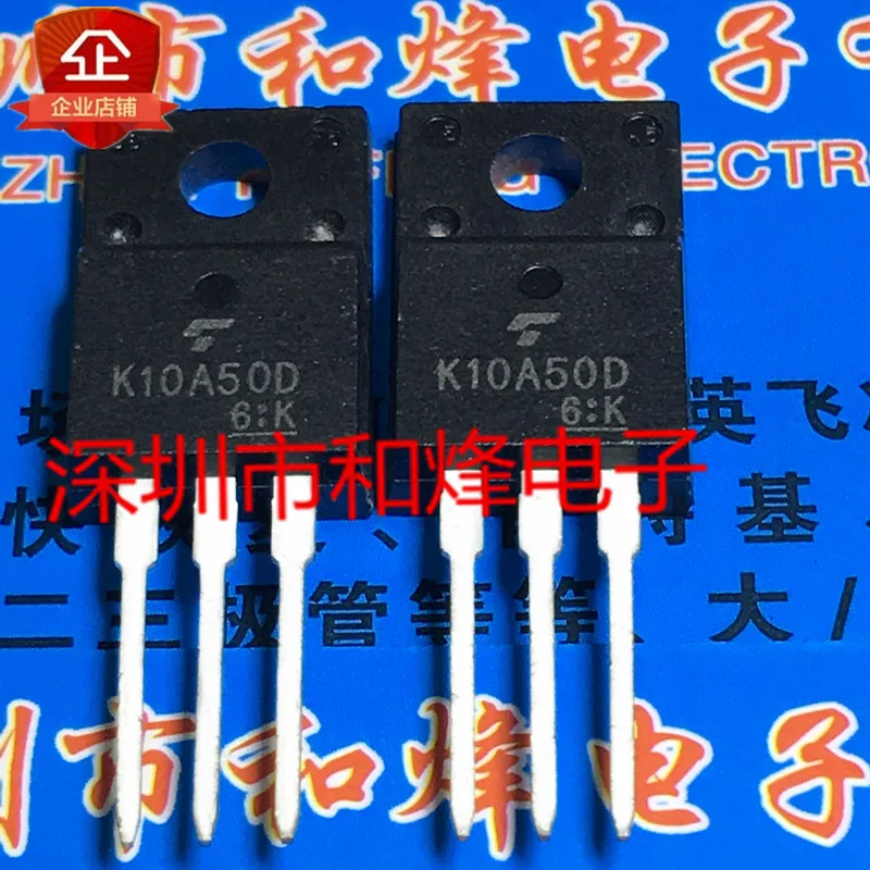 Original 5pcs/ K10A50D TK10A50D  TO-220F