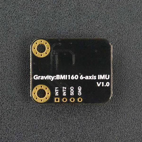 Gravity: BMI160 6-axis inertial motion sensor