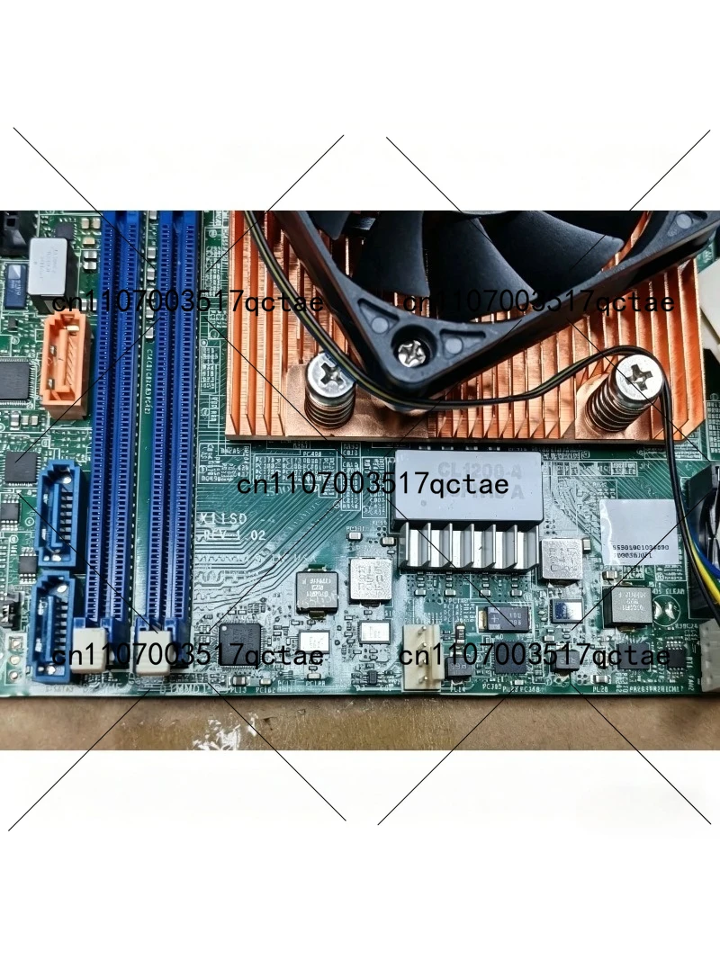 X11SDV-4C-TLN2F, D-2123IT quad-core NAS server motherboard, dual 10 Gigabit ports view 6