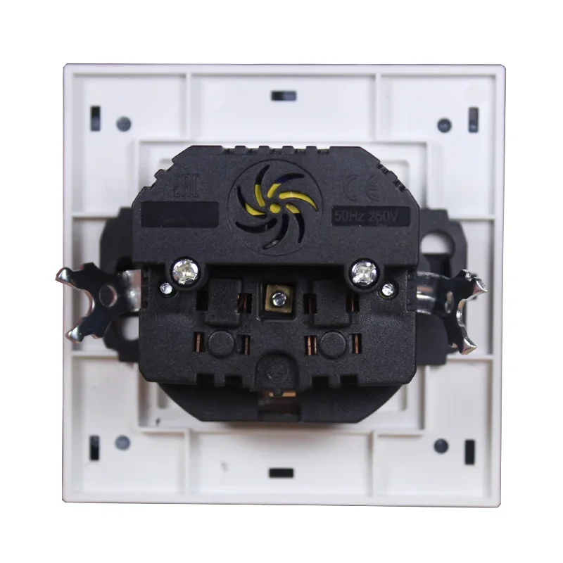 2025 New Style USB Wall Socket Free Shipping Double USB Port 5V 2A Black Color Acrylic Patch Frame High Quality Usb  FDB-06