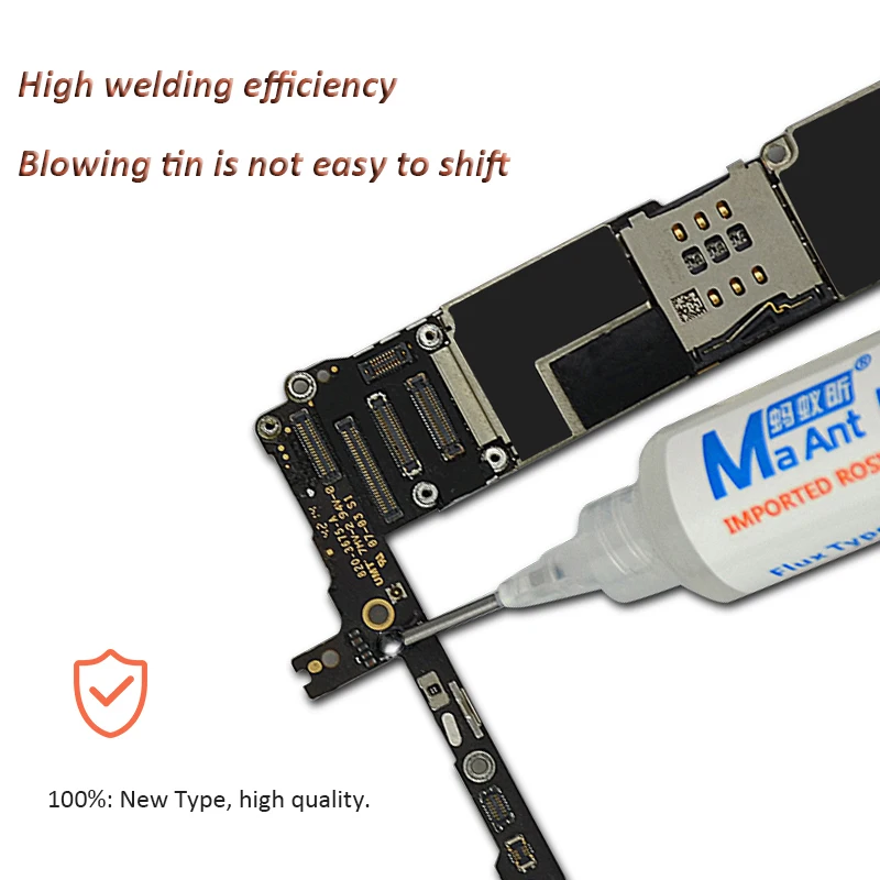 MaAnt MY-223A Halogen-Free SMT Soldering Flux Solder/ Paste Rosin Welding Oil /Aluminum Alloy Tube Mate Welding Oil Needle Tube