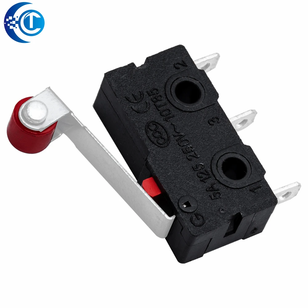 10PCS KW12-3 KW11-N Micro Limit Switch Roller Lever SPDT NO NC